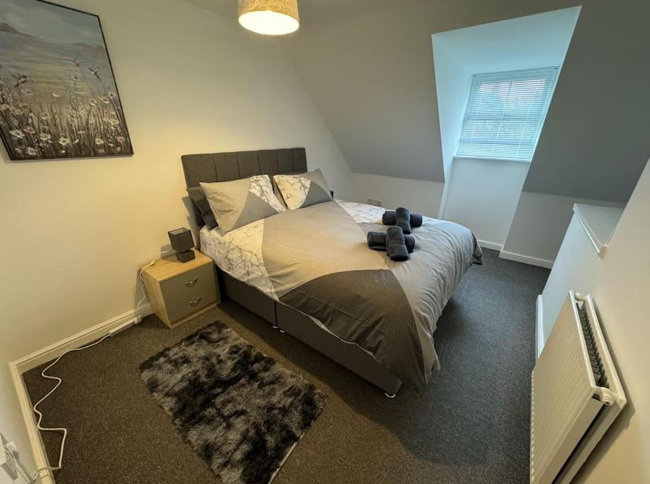 Modern Townhouse - 3 Bed 2.5 Bath 2 Private Gated Parking Βίλα Wellingborough Εξωτερικό φωτογραφία