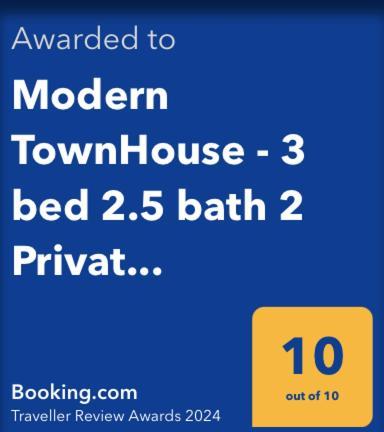 Modern Townhouse - 3 Bed 2.5 Bath 2 Private Gated Parking Βίλα Wellingborough Εξωτερικό φωτογραφία